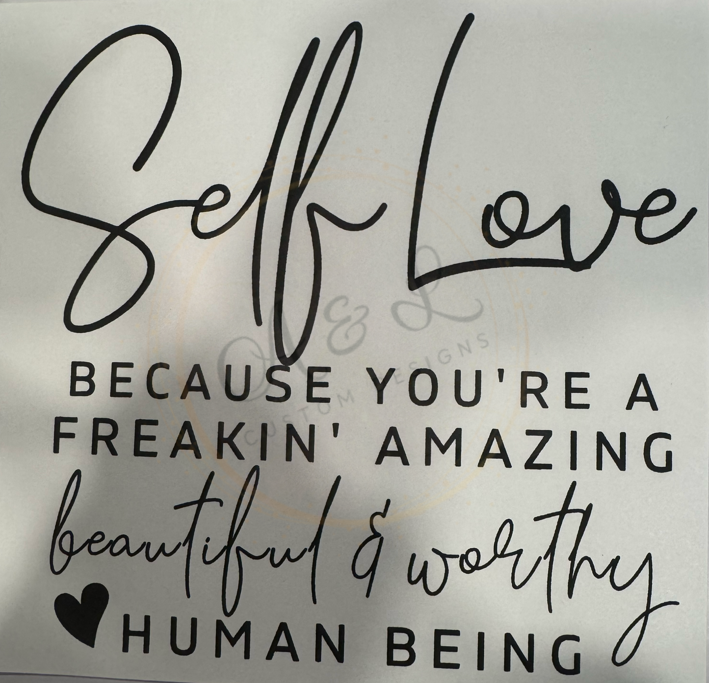 Self Love