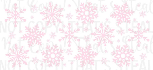 Pink Snowflakes