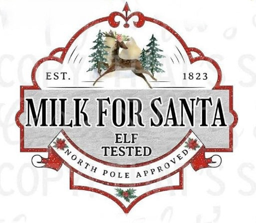Milk for Santa