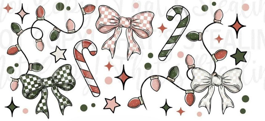 Candy Cane & Lights Coquette