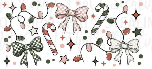 Candy Cane & Lights Coquette
