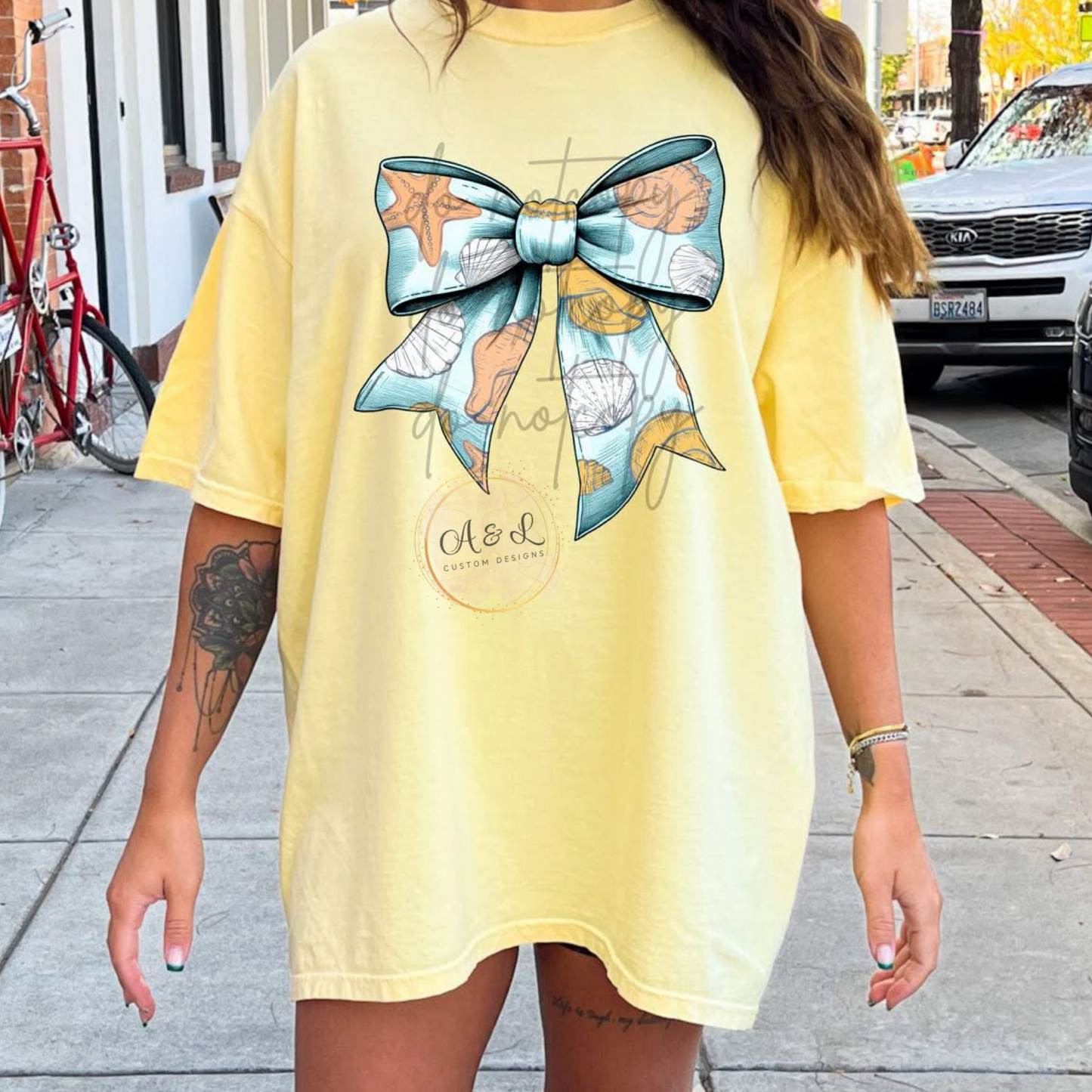 Seashell Coquette Bow