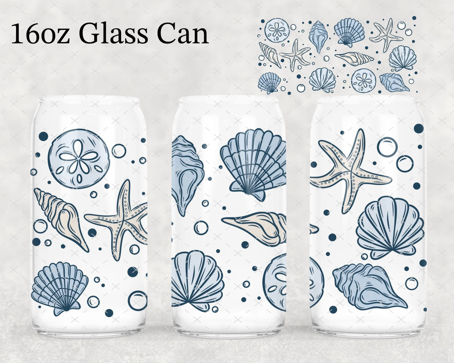 Blue Seashells