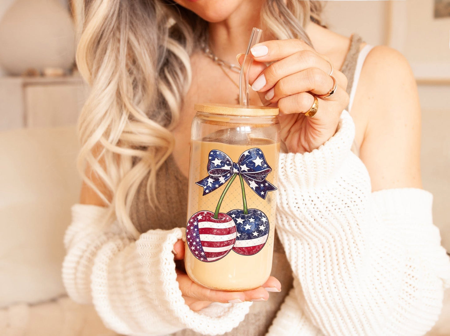 Cherry Patriotic Coquette