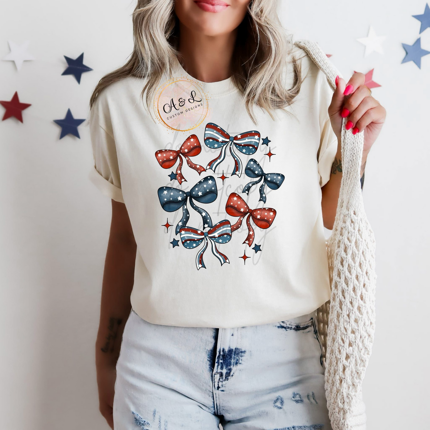 Patriotic Coquette Bows