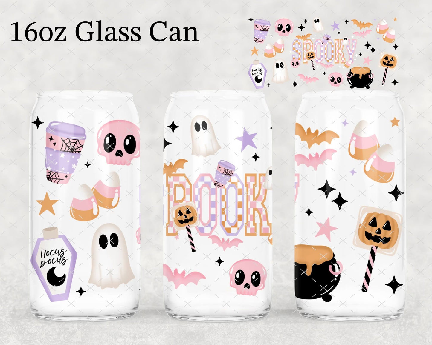 Pastel Spooky Cup