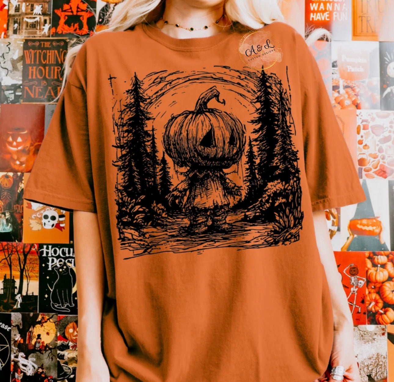 Pumpkin Girl - Black