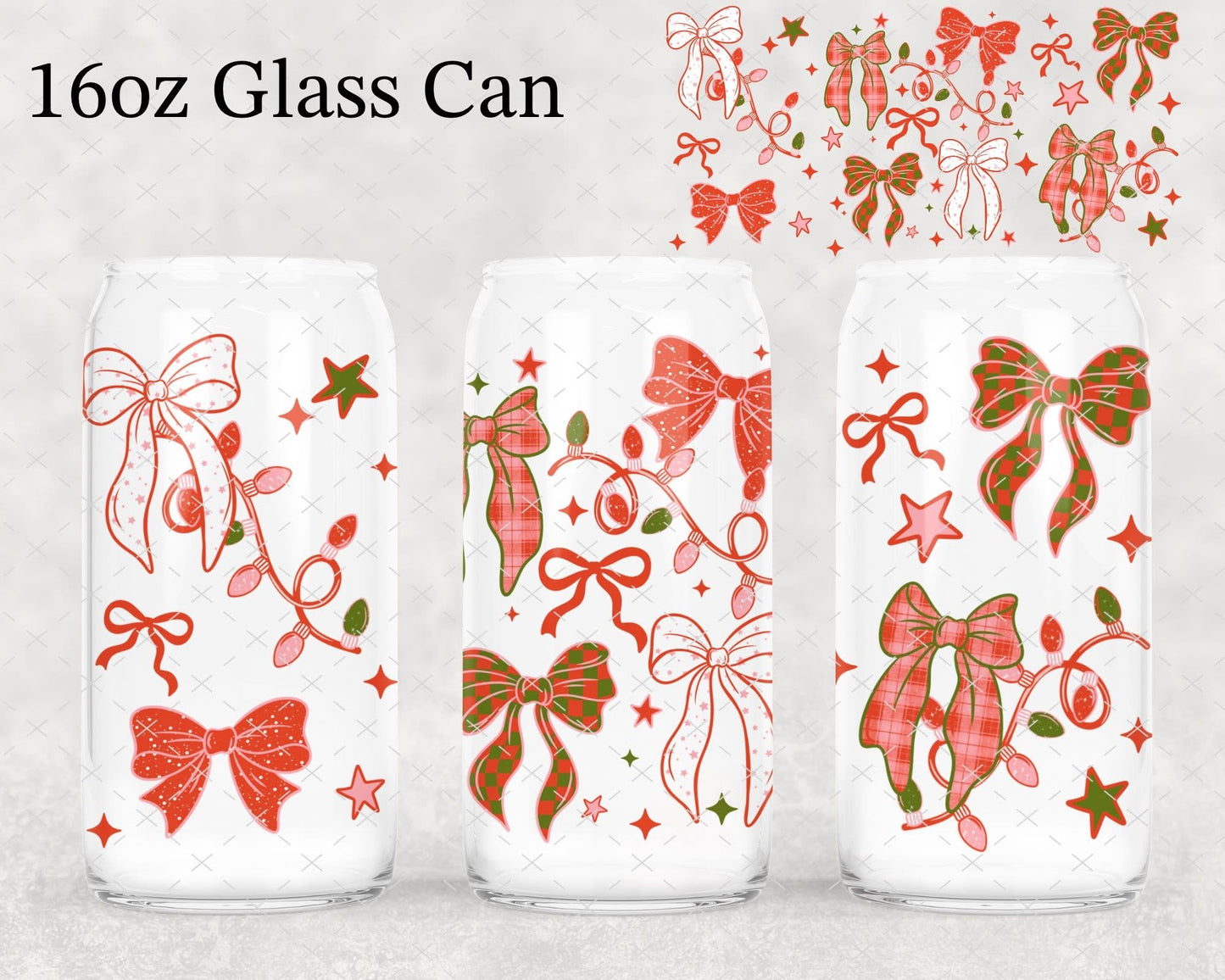Red & Green Coquettes