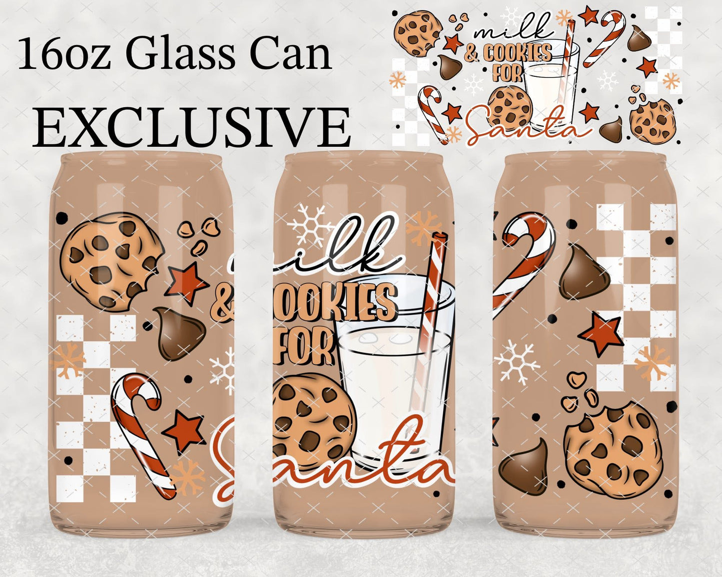 Milk and Cookies For Santa Bundle