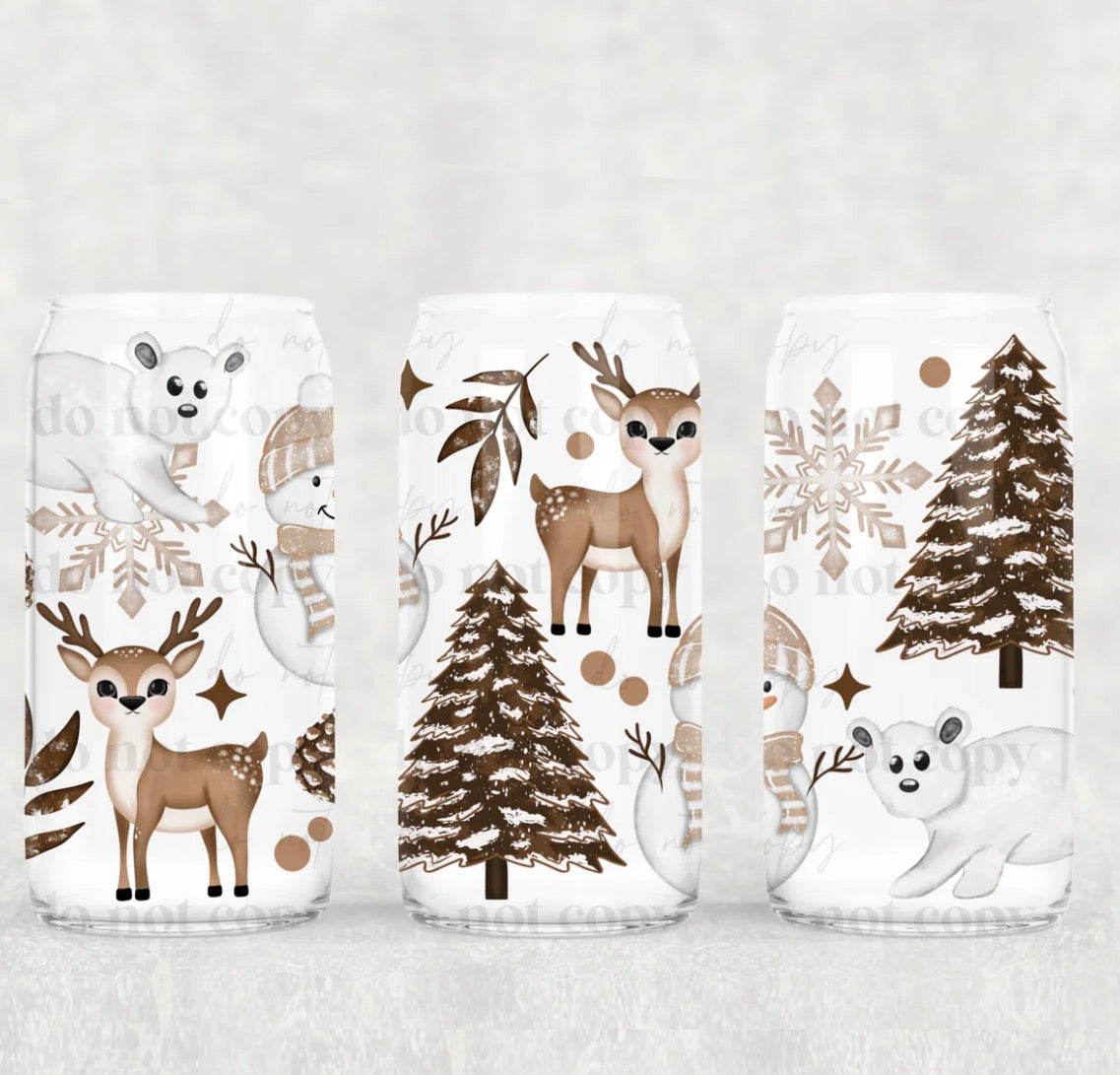 Neutral Deer & Snowman