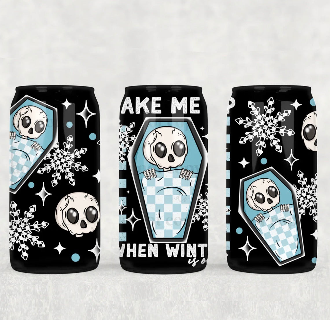 Wake me up - white