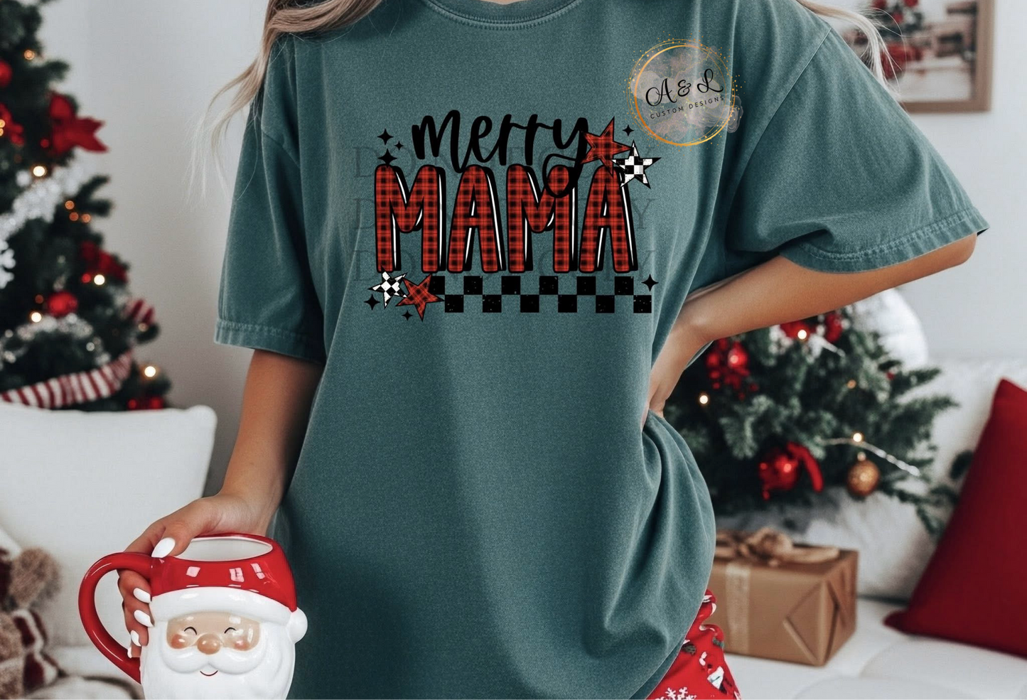 Plaid Merry Mama