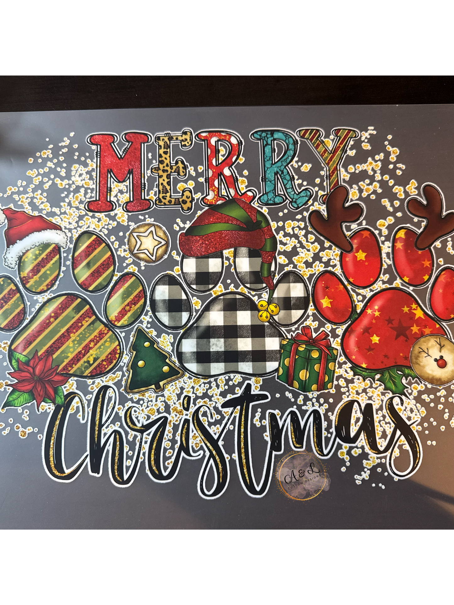 Paw Print Christmas