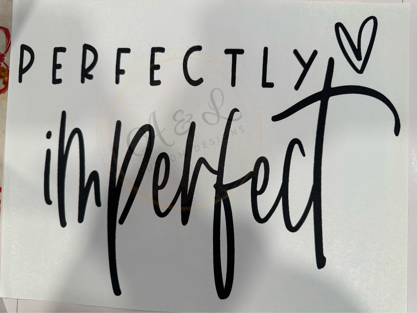 Perfectly Imperfect