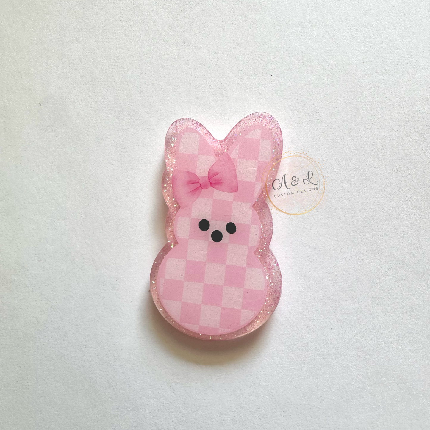 Pink Checkered Peep
