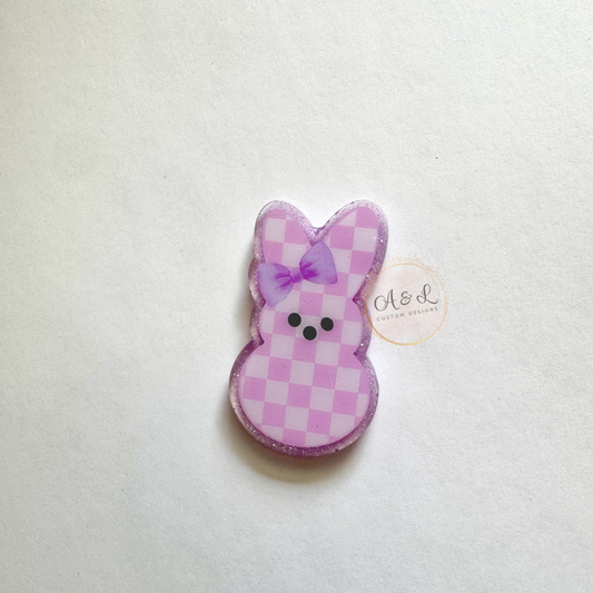 Purple Checkered Peep